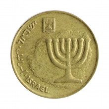 Km#158 10 Agorot 1995 MBC Israel Ásia Cobre-alumínio-níquel 22(mm) 4(gr)