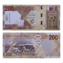 P#New 200 Riyals 2020 FE Qatar Ásia