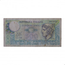 P#94a.2 500 Lire 1979 BC Itália Europa