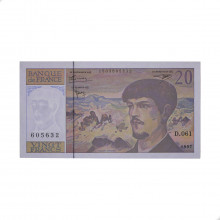 P#151i 20 Francs 1997 SOB/FE França Europa
