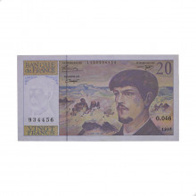 P#151g 20 Francs 1993 SOB/FE França Europa