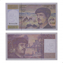 P#151g 20 Francs 1993 SOB/FE França Europa