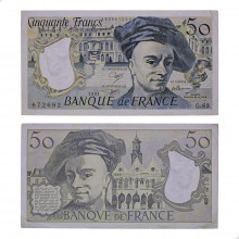 P#152e 50 Francs 1991 MBC+ França Europa