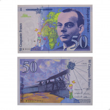 P#157a 50 Francs 1992 FE França Europa Pequeno Príncipe