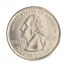 Quarter Dollar 2006 D SOB Nevada C/Sinais de Limpeza