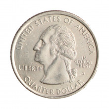 Quarter Dollar 1999 D MBC+ Pennsylvania C/Sinais de Limpeza