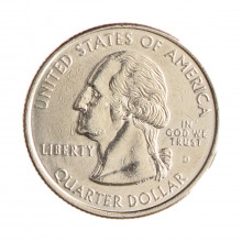 Quarter Dollar 1999 D MBC Pennsylvania C/Sinais de Limpeza