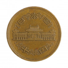 Y#73a 10 Yen 1968 MBC+ Japão Ásia Bronze 23.5(mm) 4.5(gr)