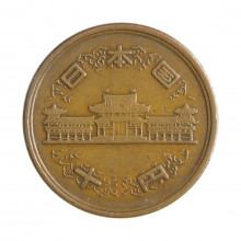 Y#73 10 Yen 1953 MBC+ Japão Ásia Bronze 23.5(mm) 4.5(gr)