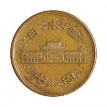 Y#73 10 Yen 1952 MBC+ Japão Ásia Bronze 23.5(mm) 4.5(gr)