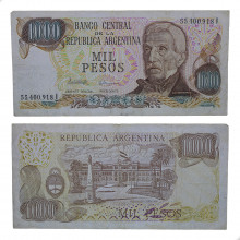 P#304d.2 1000 Pesos  1982 MBC Argentina  América