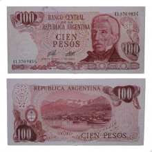 P#302a.1 100 Pesos  1976-1977 MBC Argentina  América