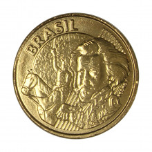 Moeda V-515 10 Centavos 2022 FC Aço Revestido de Bronze Ø20mm 4,8gr.