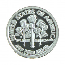 Fantasia 2006 FC USA América Moeda de Dez Centavos de Fantasia Ronald Reagan de 1/10 oz Prata 0.999 Ø18,9mm 3,11gr.