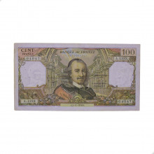 P#149f 100 Francs 1978 MBC França Europa C/Peq. Furos