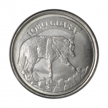 Moeda V-436 100 Cruzeiros Reais 1993 SOB/FC  Aço Inoxidável Ø24mm 4,3gr.