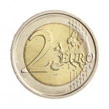 Moeda KM#308 2 Euros 2011 SOB Bélgica Europa 100º Dia Internacional da Mulher Bimetálico Ø25,75mm 8,5gr.