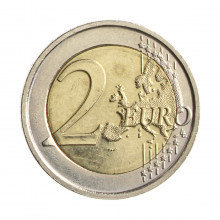 Moeda KM#308 2 Euros 2011 FC Bélgica Europa 100º Dia Internacional da Mulher Bimetálico Ø25,75mm 8,5gr.