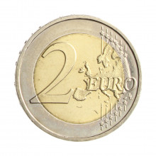 Moeda KM#285 2 Euros 2010 D FC Alemanha Europa Estado de Bremen Bimetálico Ø25,75mm 8,5gr.