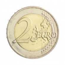 Moeda KM#285 2 Euros 2010 D SOB/FC Alemanha Europa Estado de Bremen C/Peq. Pintas Bimetálico Ø25,75mm 8,5gr.
