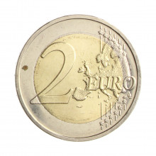 Moeda KM#285 2 Euros 2010 D SOB/FC Alemanha Europa Estado de Bremen C/Peq. Pintas Bimetálico Ø25,75mm 8,5gr.