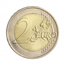 Moeda KM#276 2 Euros 2009 J SOB/FC Alemanha Europa Estado Federal do Sarre C/Peq. Pintas Bimetálico Ø25,75mm 8,5gr.