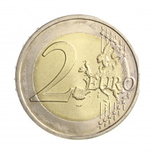 Moeda KM#261 2 Euros 2008 J FC Alemanha Europa Estado Federal de Hamburgo Bimetálico Ø25,75mm 8,5gr.