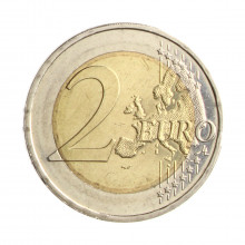 Moeda KM#261 2 Euros 2008 G SOB/FC Alemanha Europa Estado Federal de Hamburgo Bimetálico Ø25,75mm 8,5gr.