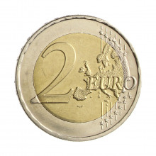 Moeda KM#261 2 Euros 2008 F FC Alemanha Europa Estado Federal de Hamburgo Bimetálico Ø25,75mm 8,5gr.