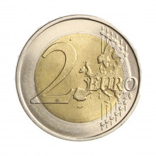 Moeda KM#260 2 Euros 2007 H FC Alemanha Europa Estado de Mecklemburgo-Pomerânia Ocidental Bimetálico Ø25,75mm 8,5gr.