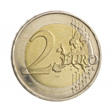 Moeda KM#260 2 Euros 2007 F SOB/FC Alemanha Europa Estado de Mecklemburgo-Pomerânia Ocidental Bimetálico Ø25,75mm 8,5gr.