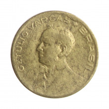 Moeda V-181a 10 Centavos 1945 SOB S/Sigla Bronze Alumínio Ø17mm 3gr.