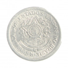Moeda V-261 10 Centavos 1960 FC Data Difícil Alumínio Ø17mm 1gr.
