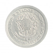Moeda V-259 10 Centavos 1958 FC Escassa Alumínio Ø17mm 1gr.