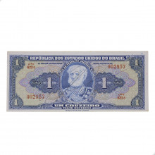 Cédula C-009 1 Cruzeiro 1944 Série 623 SOB/FE