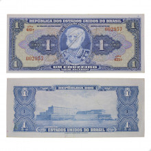 Cédula C-009 1 Cruzeiro 1944 Série 623 SOB/FE