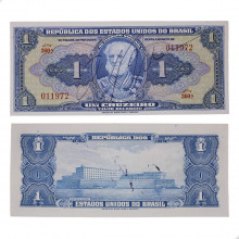 Cédula C-009 1 Cruzeiro 1944 Série 360 SOB/FE
