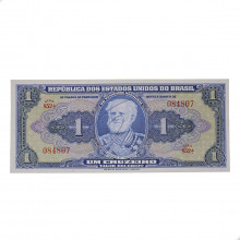 Cédula C-009 1 Cruzeiro 1944 Série 852 SOB
