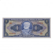Cédula C-009 1 Cruzeiro 1944 Série 580 SOB