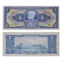 Cédula C-009 1 Cruzeiro 1944 Série 485 SOB/FE