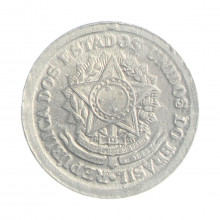 Moeda V-263 20 Centavos 1956 SOB/FC Alumínio Ø19mm 1,4gr.