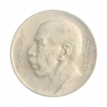 Moeda P-723 5000 Réis 1938 MBC+ Prata 0.600 Ø27,5mm 10gr.