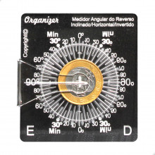 Transferidor Medidor Angular do Reverso Horizontal Invertido