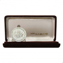 Medalha 05P Ecologia - A Terra em tal maneira é graciosa 1978 FC Brasil América  Prata 0.900 Ø50mm 64gr.