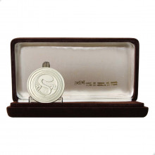 LabelMedalha 05P Ecologia - A Terra em tal maneira é graciosa 1978 FC Brasil América Prata 0.900 Ø50mm 64gr.