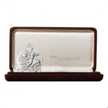 Medalha 07P Peter Paul Rubens 1977 FC Brasil América Prata 0.900 Ø50mm 70gr.
