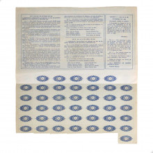 Apólice ao Portador N.86836 Rio de Janeiro Brasil América 1949
