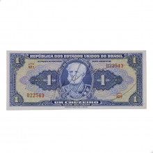 Cédula C-009 1 Cruzeiro 1944 Série 82 SOB/FE
