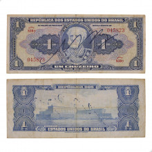 Cédula C-009 1 Cruzeiro 1944 Série 810 BC