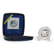 Moeda P-732 3 Reais 1995 FC 30 Anos Banco Central Do Brasil Prata 0.925 Ø28mm 11,5gr.
